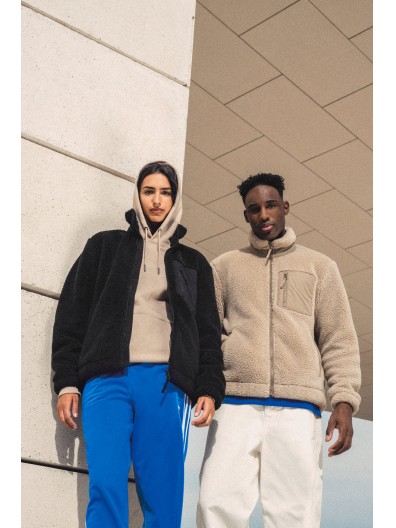 Blus�o eco-respons�vel em sherpa unissexo
