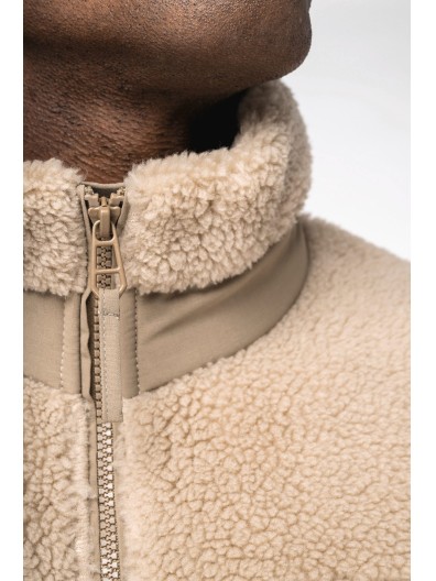 Blus�o eco-respons�vel em sherpa unissexo
