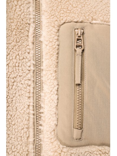 Blus�o eco-respons�vel em sherpa unissexo