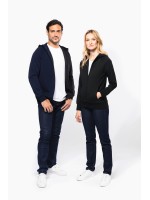 Sweatshirt com fecho e capuz - PK400