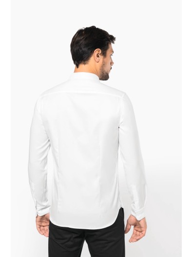 Camisa Oxford Pinpoint manga comprida - PK502 Camisa Oxford Pinpoint manga comprida - PK502