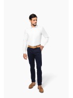 Camisa Oxford Pinpoint manga comprida - PK502