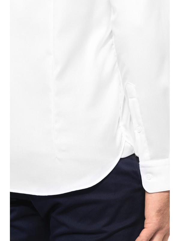 Camisa Oxford Pinpoint manga comprida - PK502