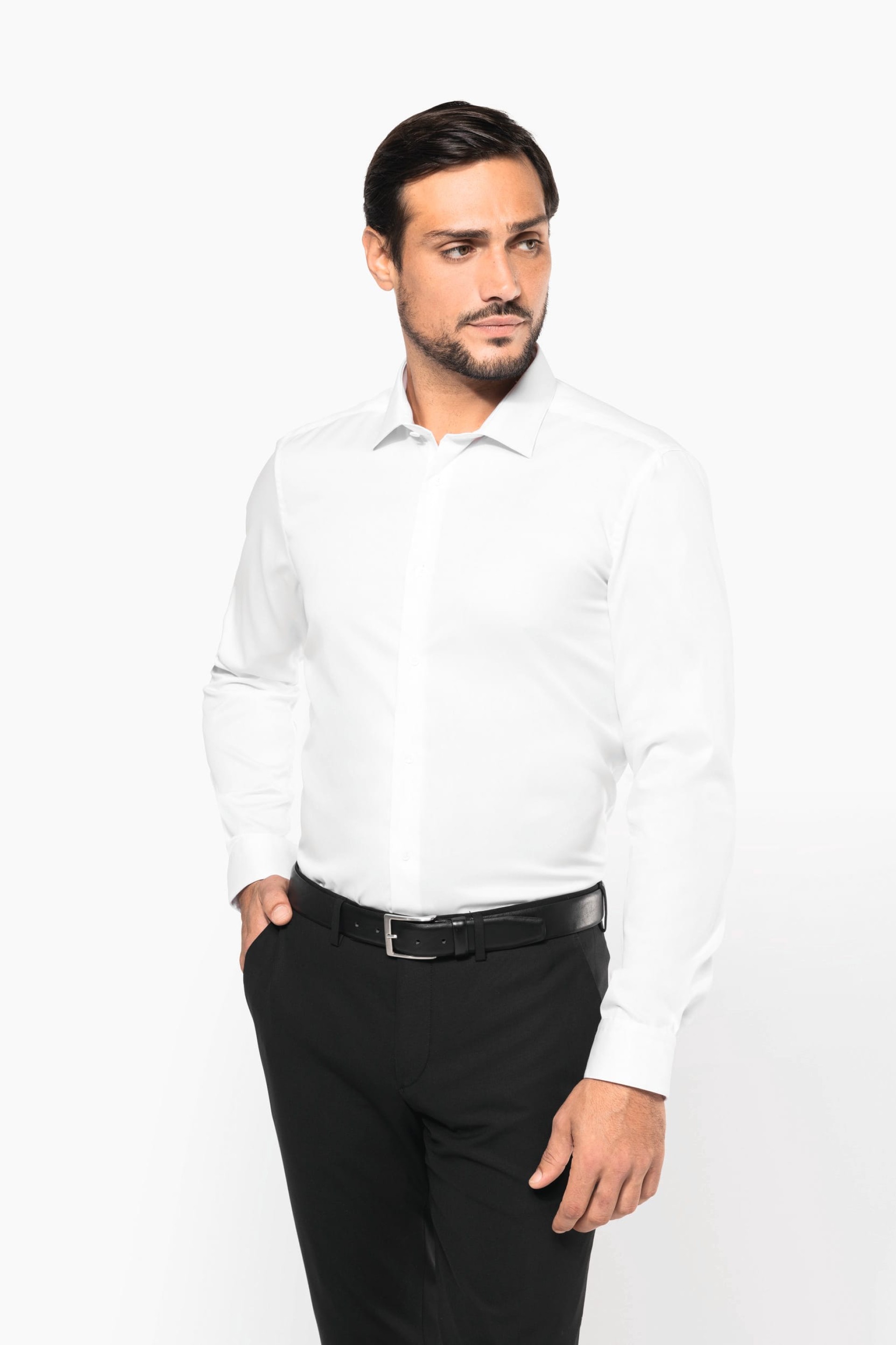Camisa twill com manga comprida - PK506