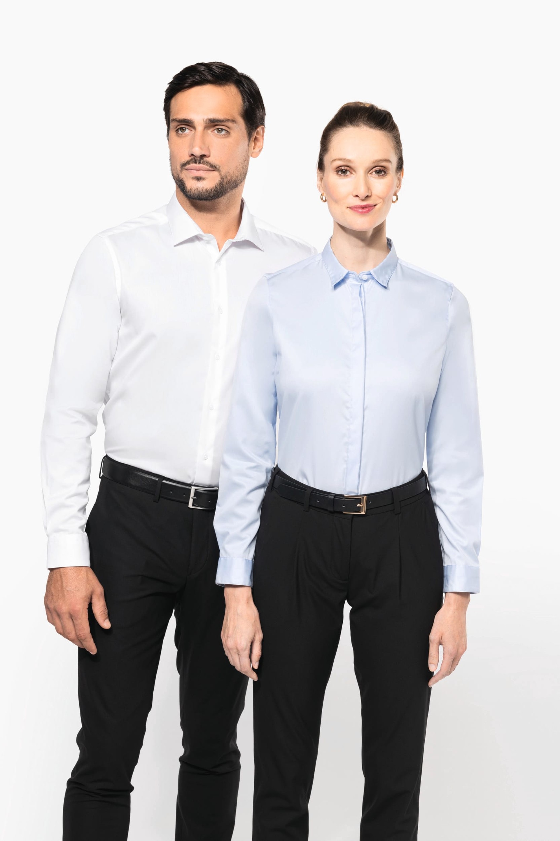Camisa twill com manga comprida - PK506
