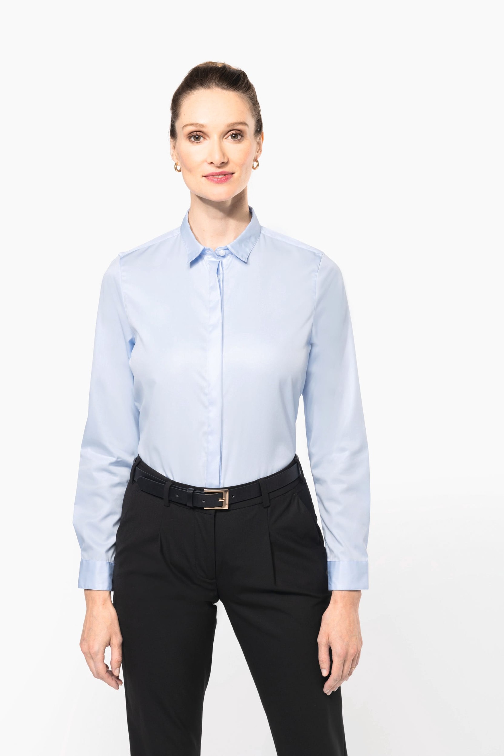 Camisa twill de manga comprida - PK507