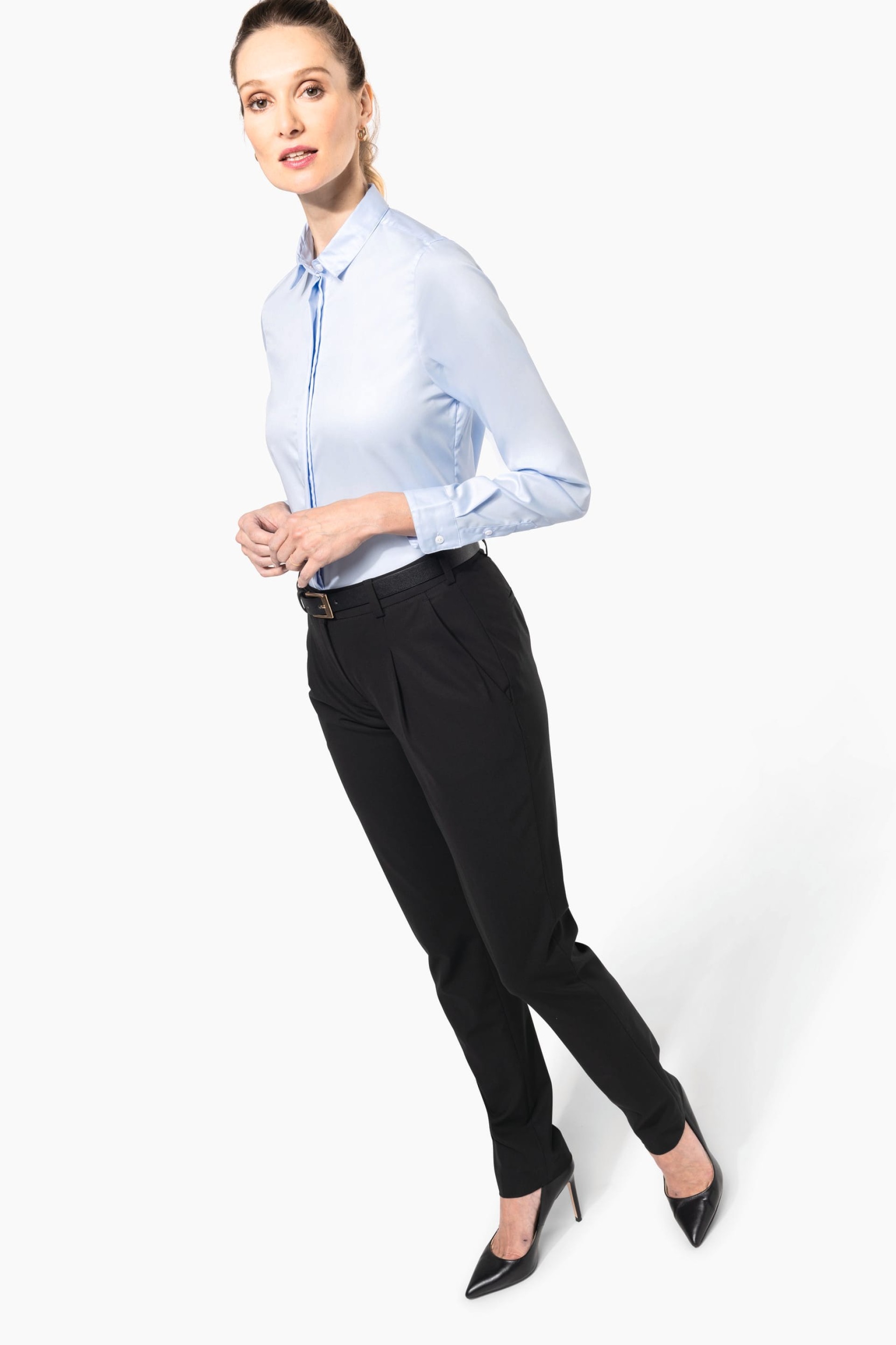 Camisa twill de manga comprida - PK507