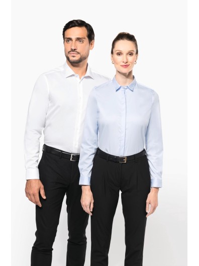 Camisa twill de manga comprida - PK507