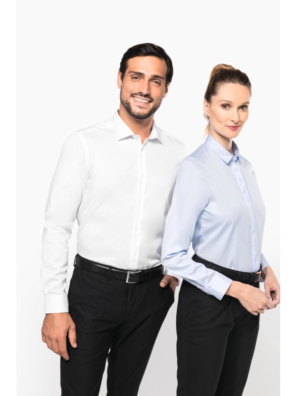 Camisa twill de manga comprida - PK507