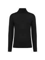 Camisola de gola alta em l Merino - PK912