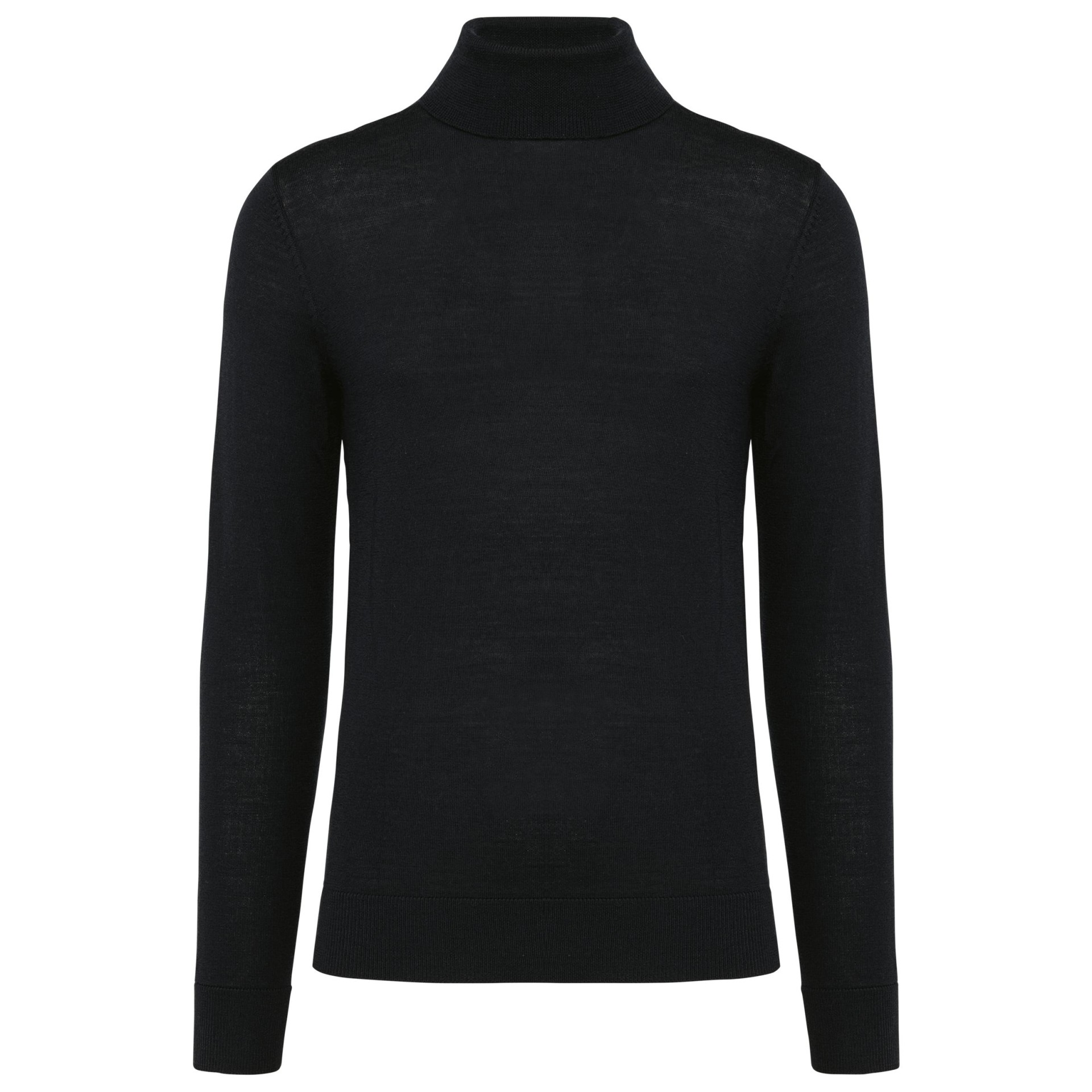 Camisola de gola alta em lã Merino - PK912