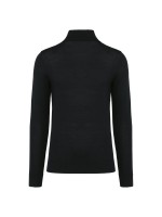 Camisola de gola alta em l Merino - PK912