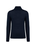 Camisola de gola alta em l Merino - PK912
