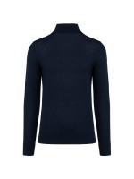 Camisola de gola alta em l Merino - PK912