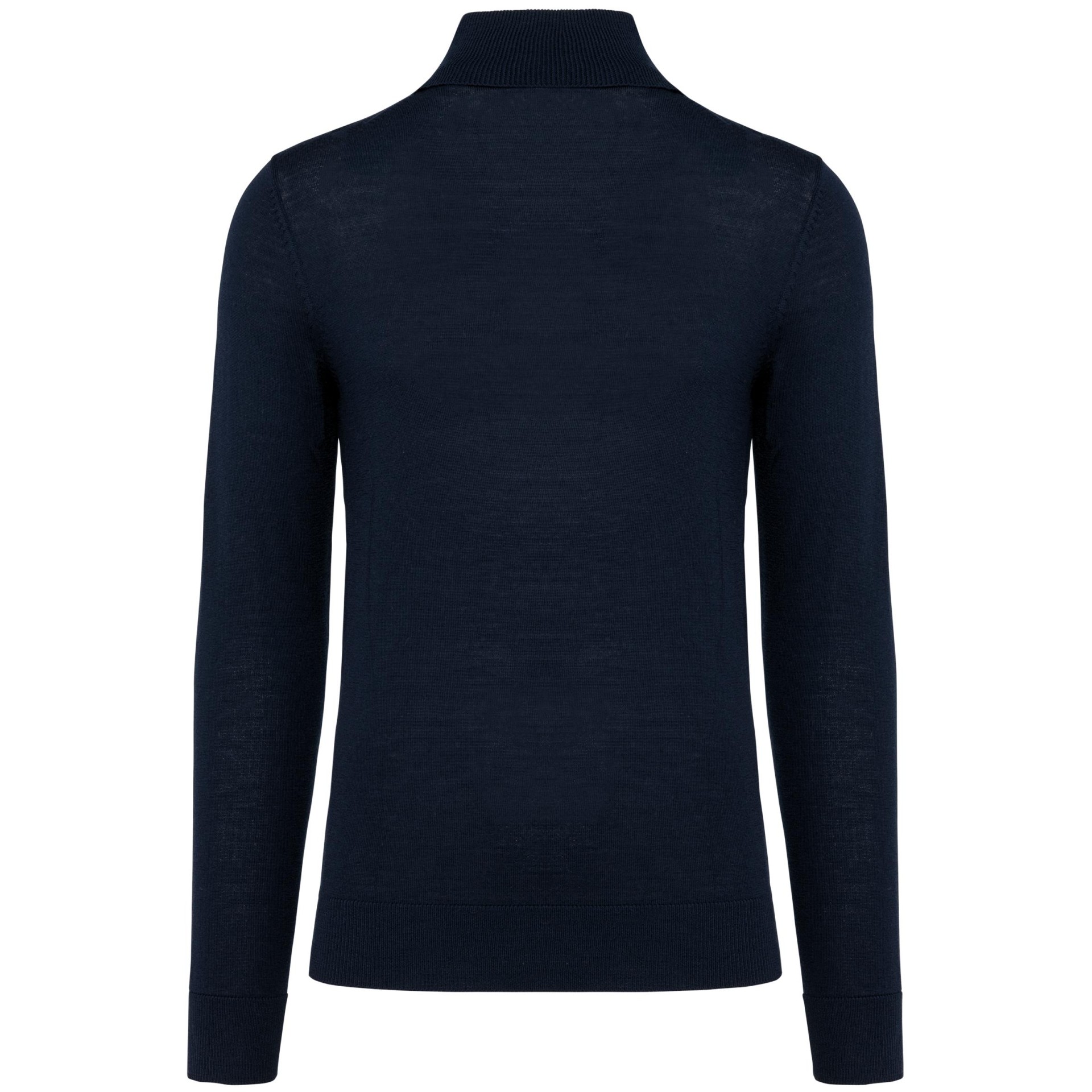 Camisola de gola alta em lã Merino - PK912