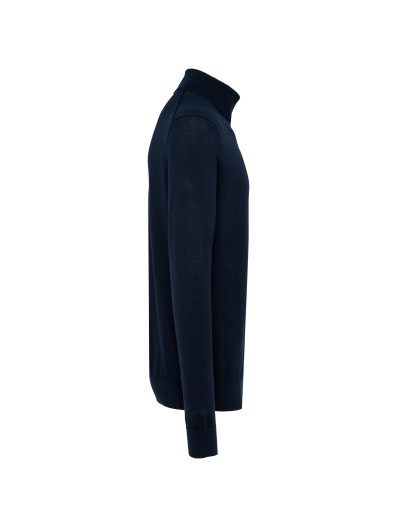 Camisola de gola alta em l Merino - PK912