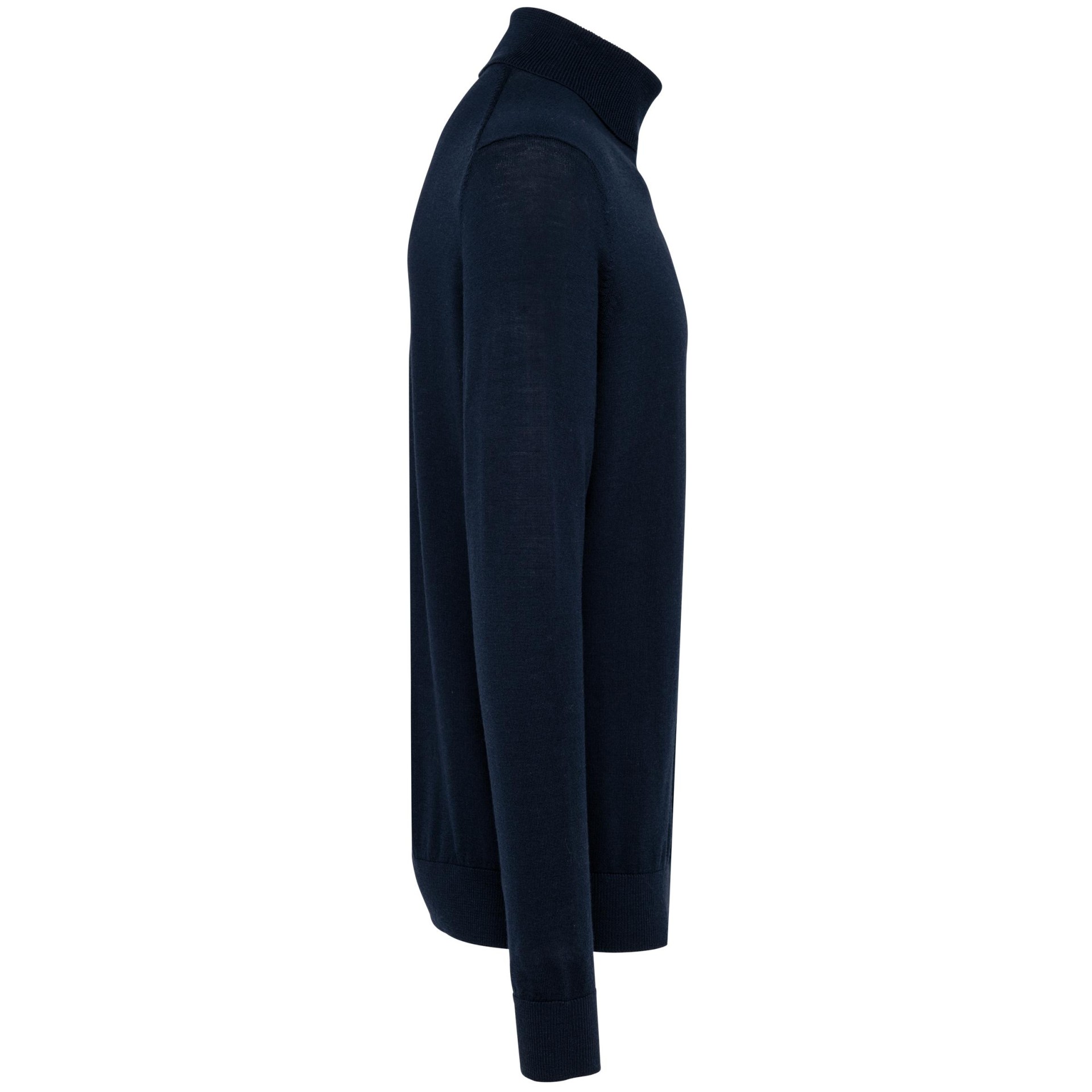 Camisola de gola alta em lã Merino - PK912