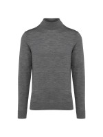 Camisola de gola alta em l Merino - PK912