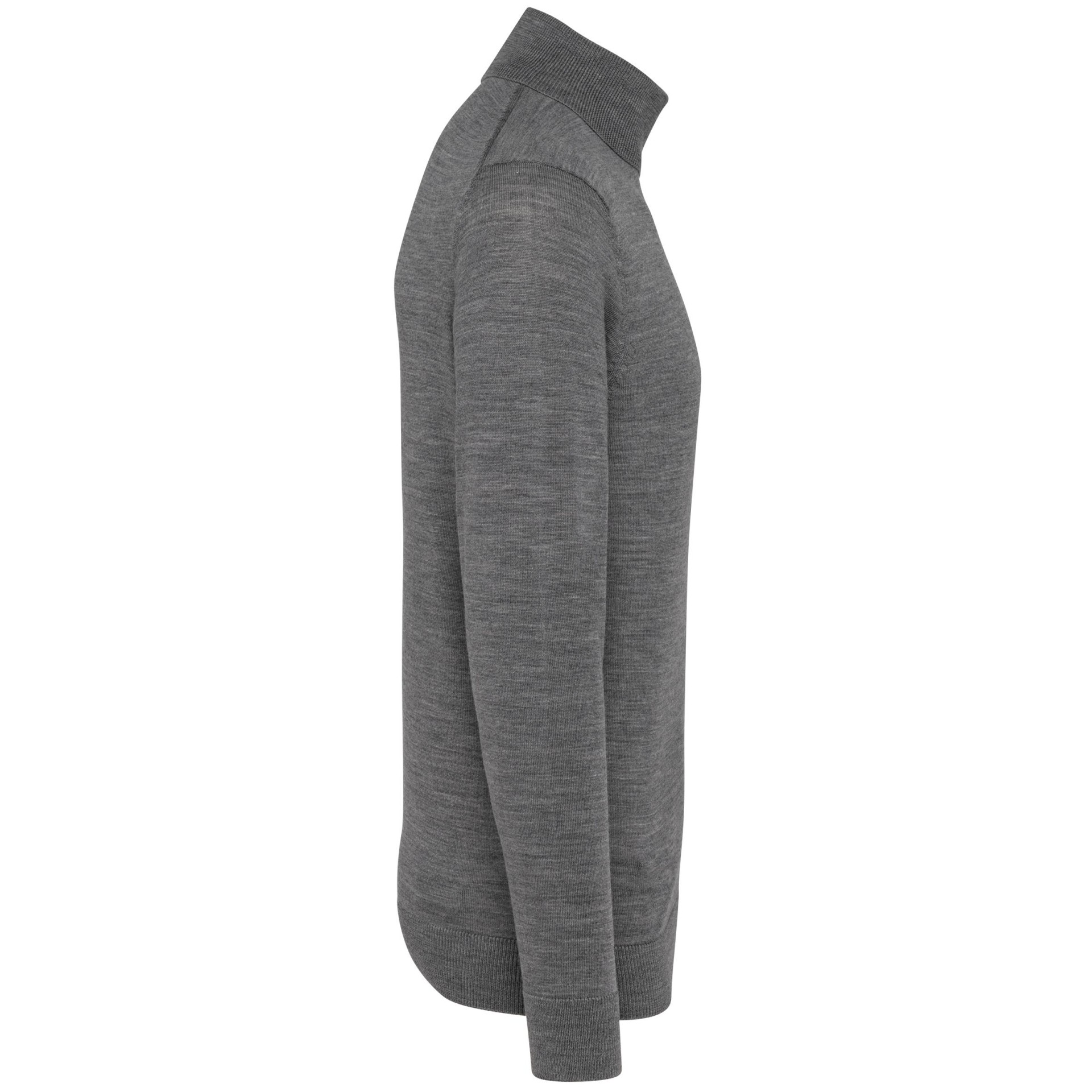 Camisola de gola alta em lã Merino - PK912