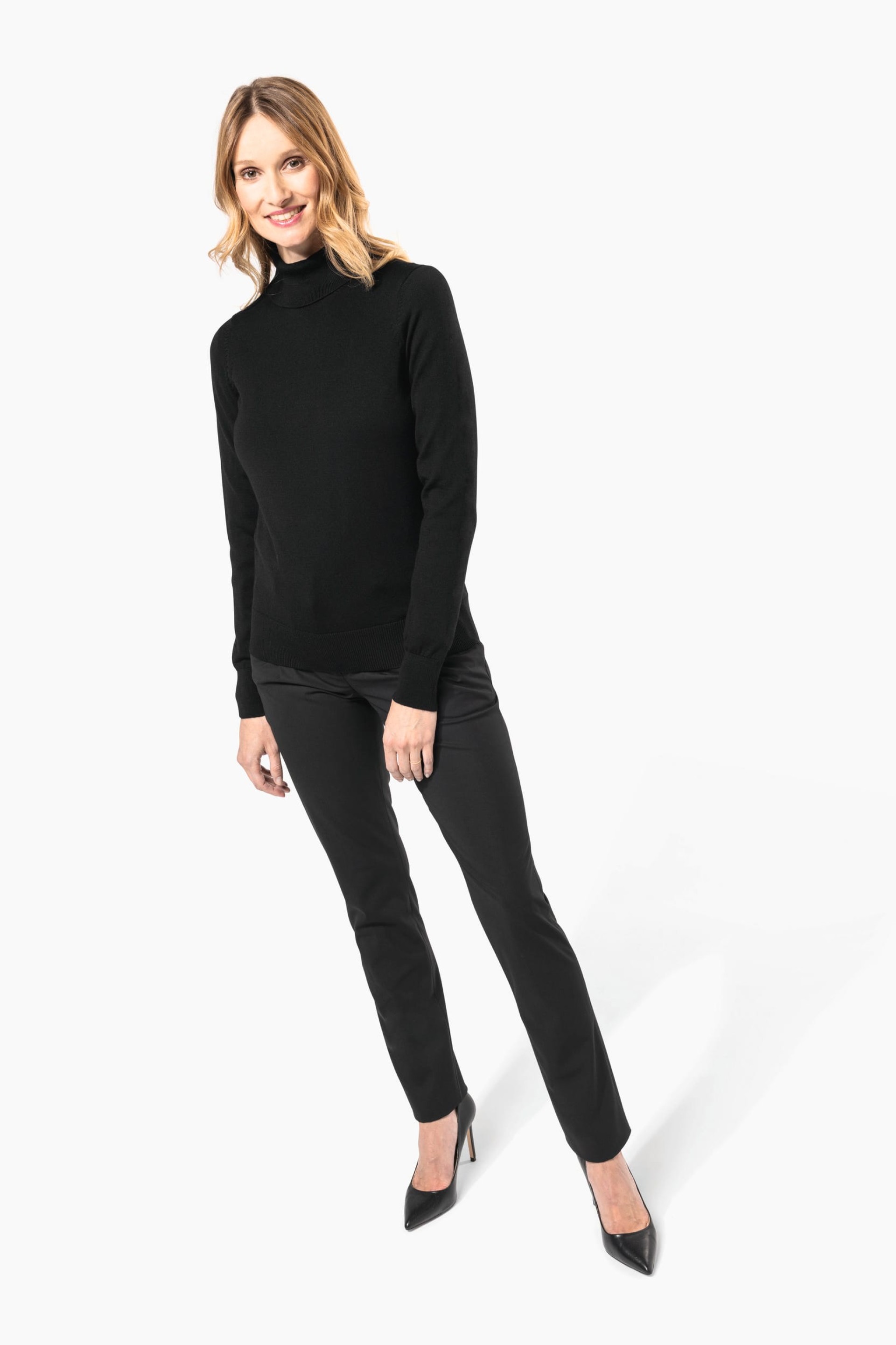 Camisola Merino de gola alta - PK913