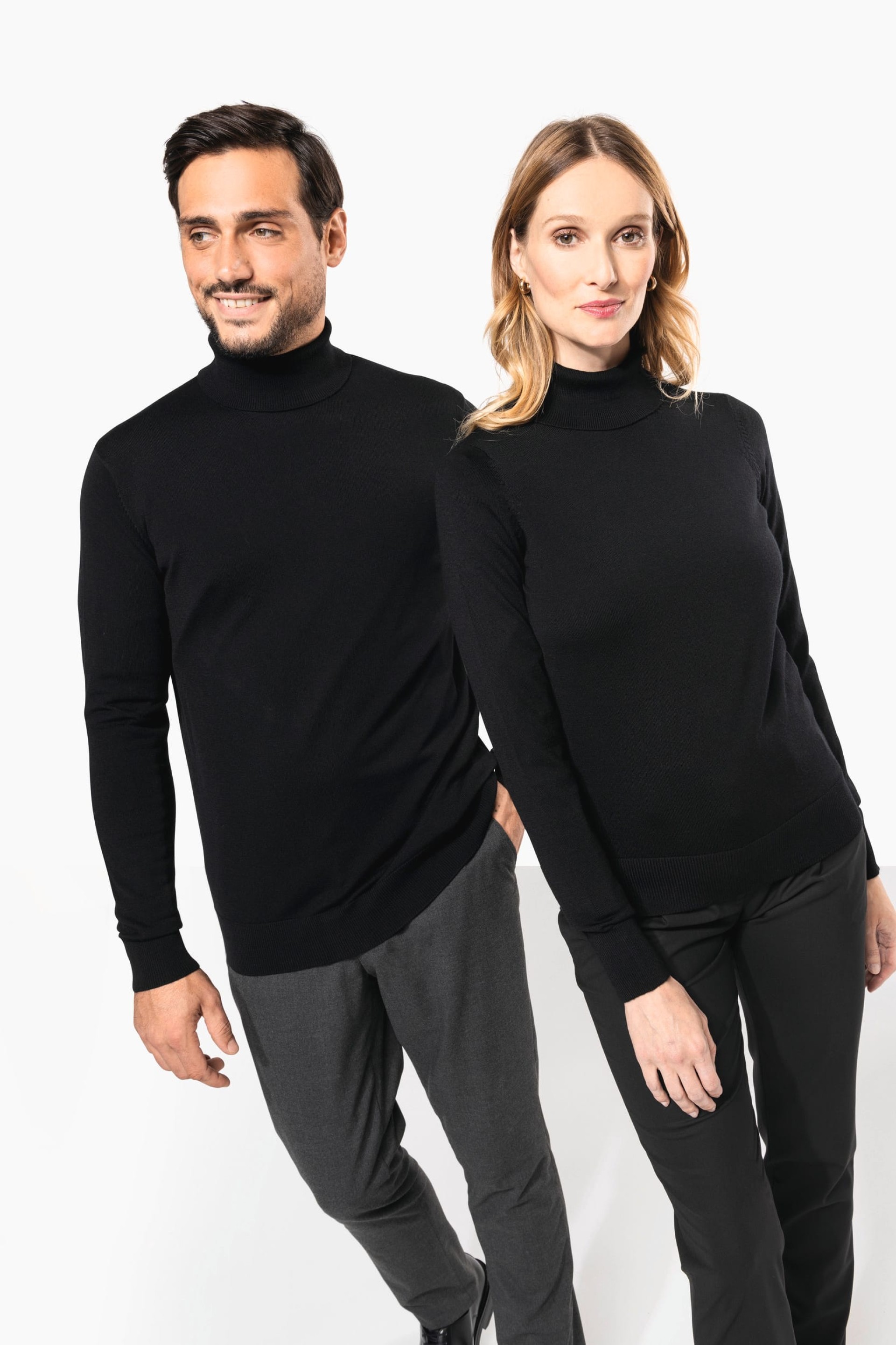 Camisola Merino de gola alta - PK913