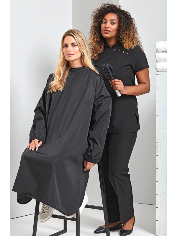 Bata de cabeleireiro impermevel de manga comprida - PR117