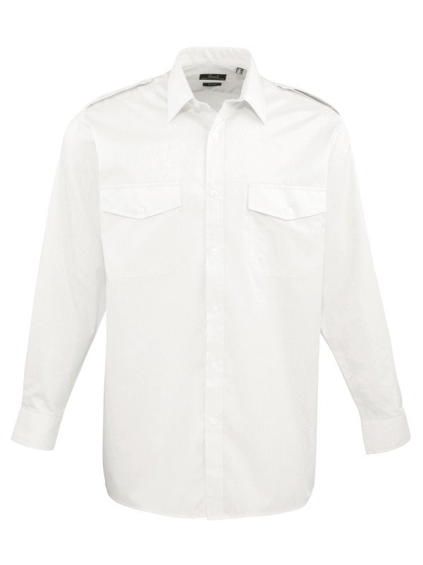 Camisa piloto de manga comprida - PR210