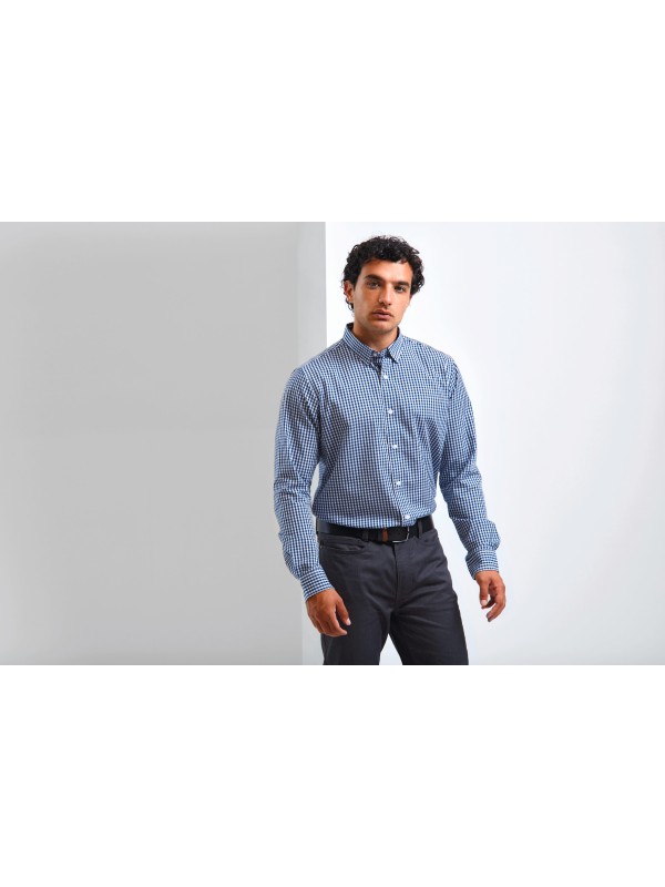 Camisa vichy com quadrados grandes - PR252