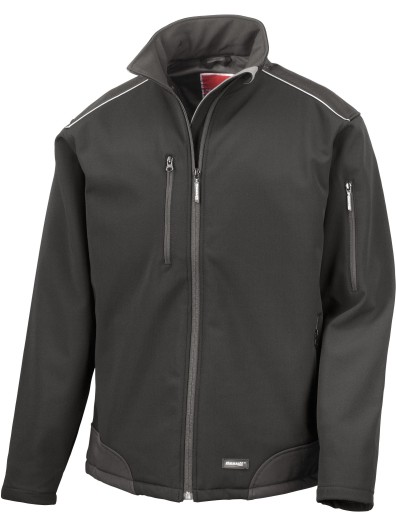 Bluso de trabalho Softshell ripstop com Cordura - R124