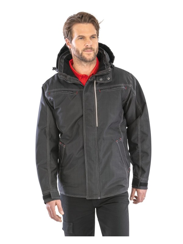 Parka resistente efeito ganga - R326X