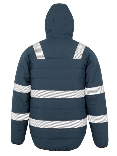 Bluso de segurana de material reciclado com acolchoado Ripstop - R500X