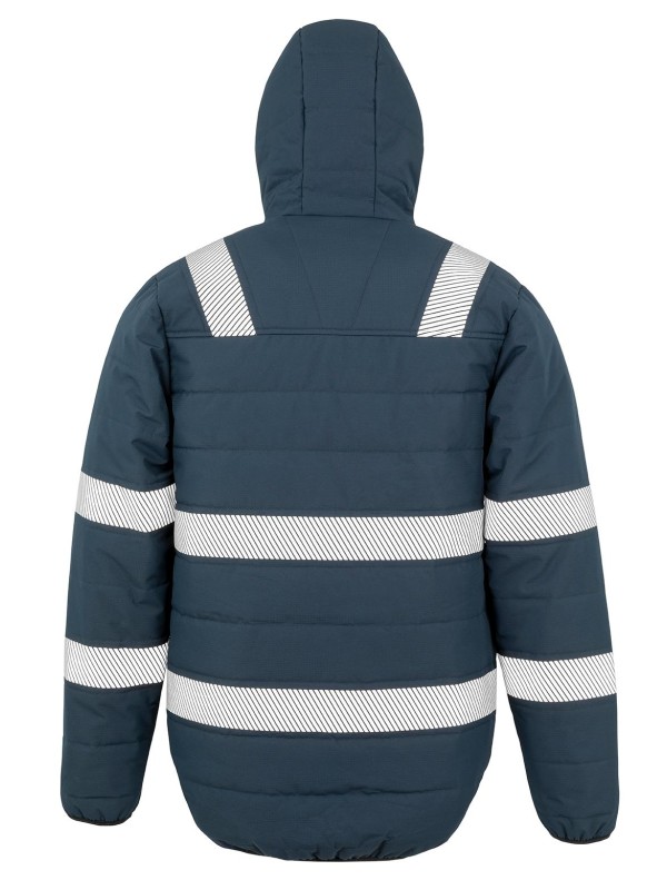 Bluso de segurana de material reciclado com acolchoado Ripstop - R500X