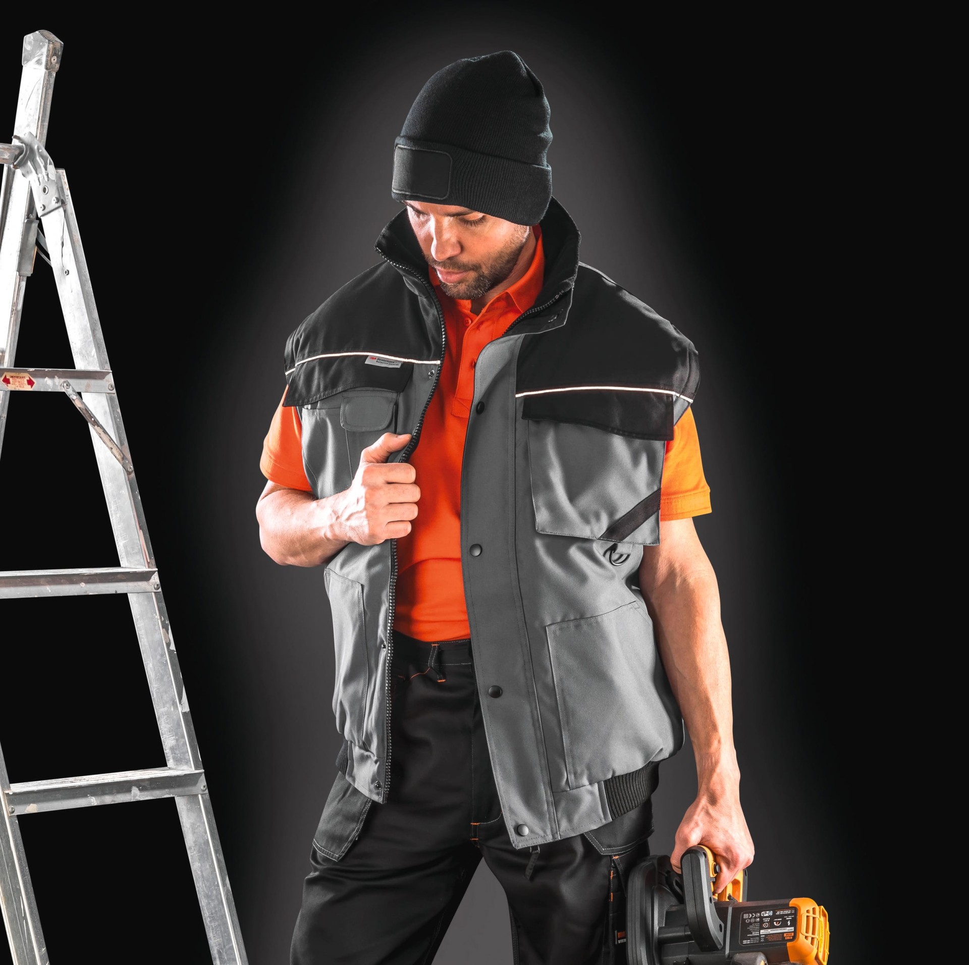 Blusão com mangas amovíveis Heavy Duty - R71