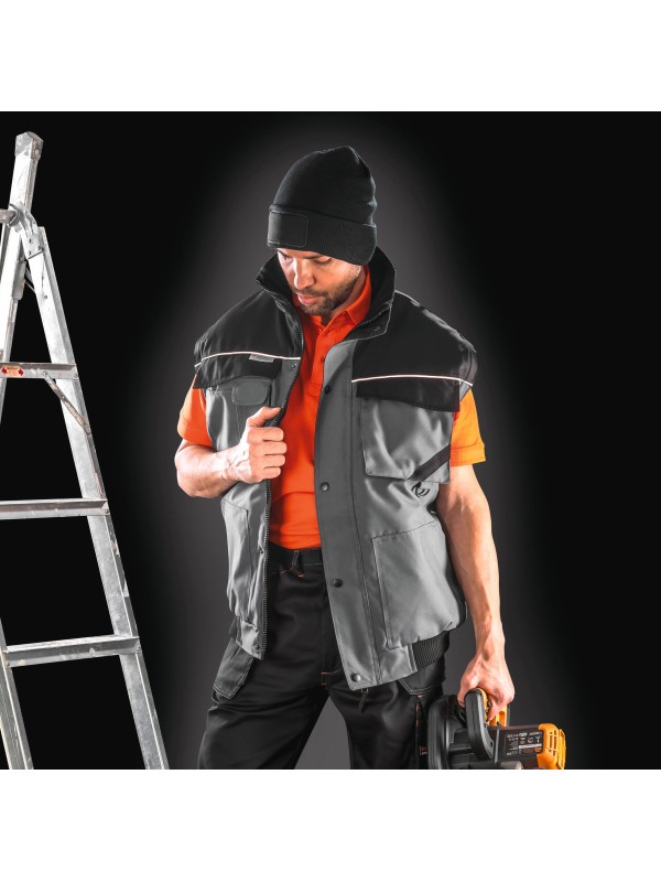 Bluso com mangas amovveis Heavy Duty - R71