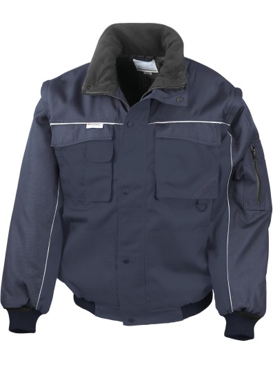 Bluso com mangas amovveis Heavy Duty - R71