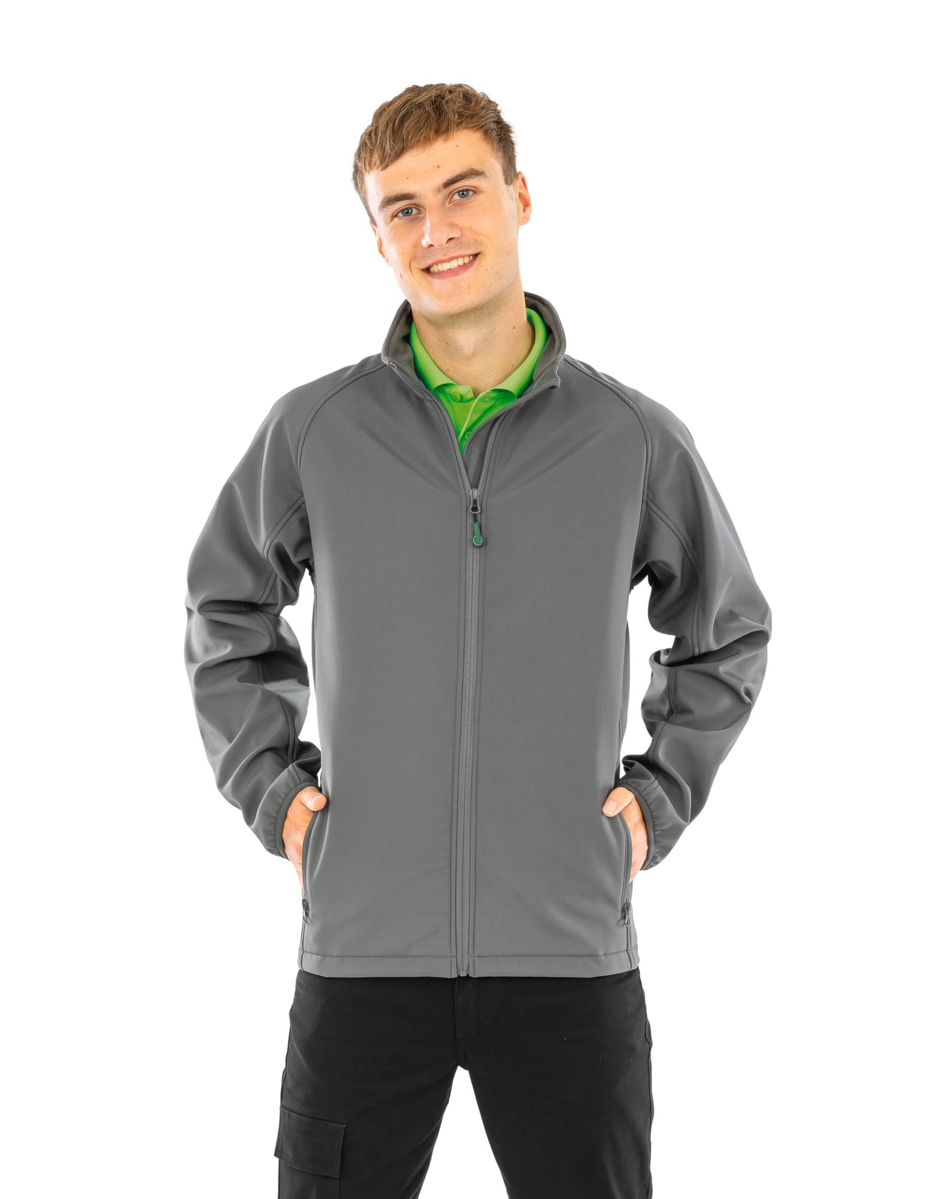 Casaco softshell em material reciclado - R901M