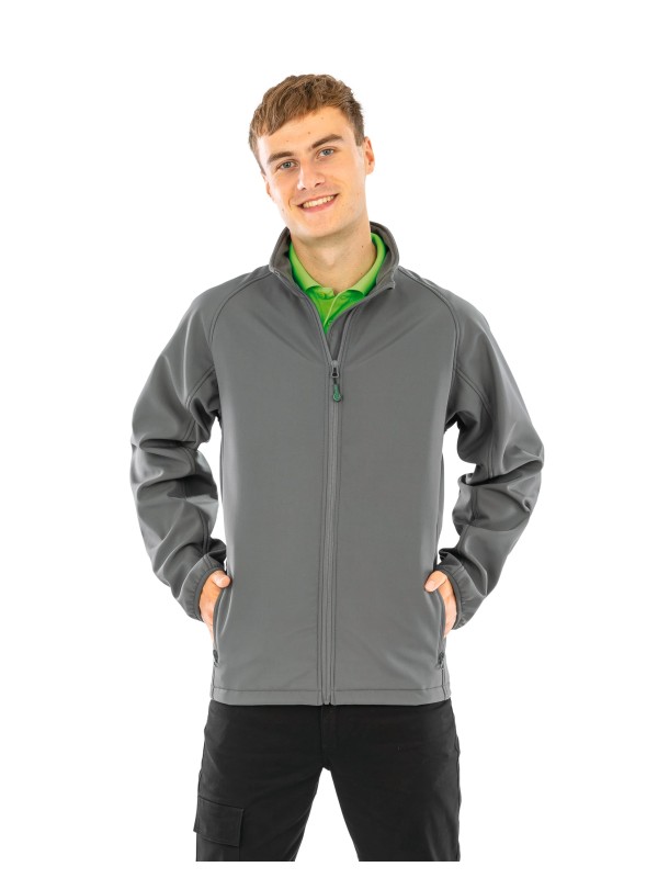 Casaco softshell em material reciclado - R901M
