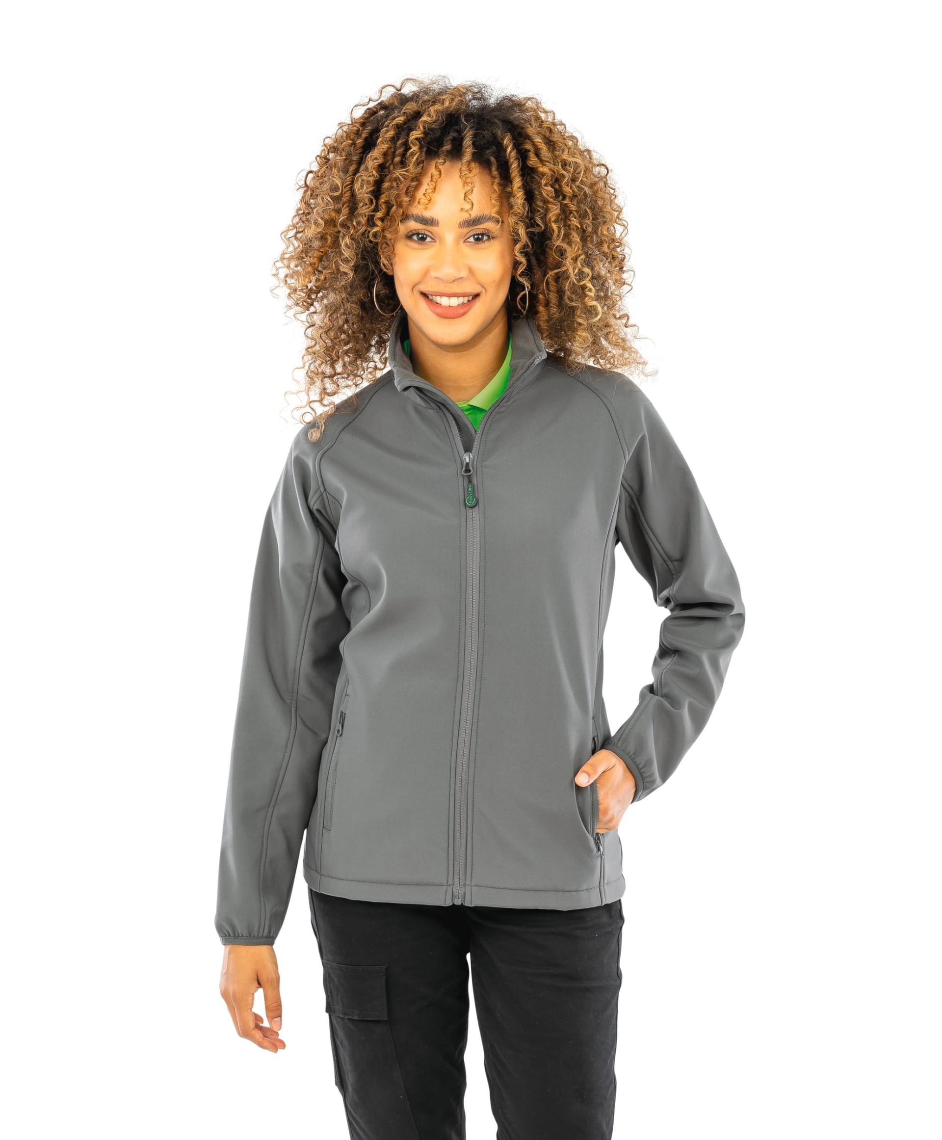 Casaco softshell em material reciclado - R901F