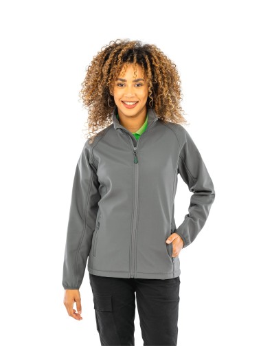 Casaco softshell em material reciclado - R901F