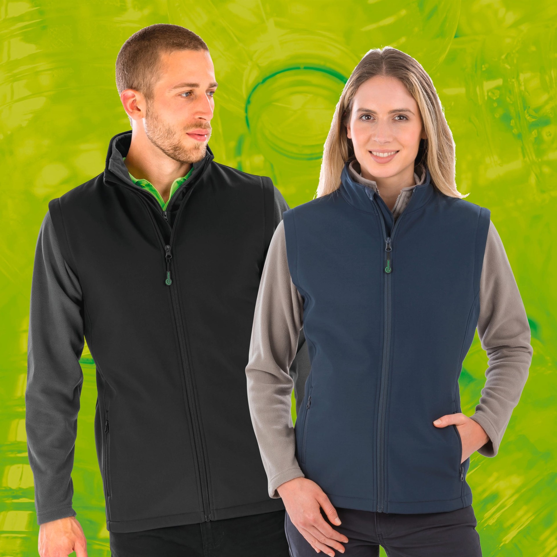 Colete softshell reciclado - R902M