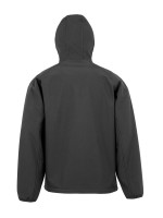 Bluso softshell reciclado 3 camadas com capuz - R911M