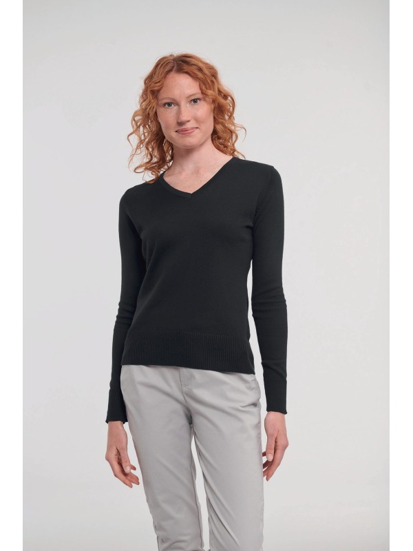 Pullover com decote em V - RU710F