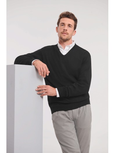 Pullover com decote em V - RU710M