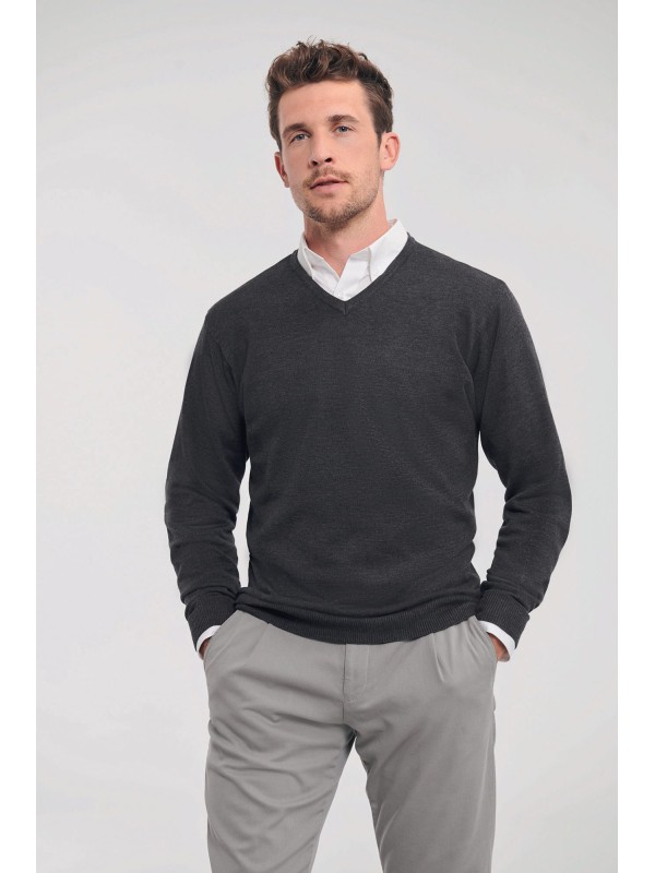 Pullover com decote em V - RU710M