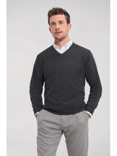 Pullover com decote em V - RU710M