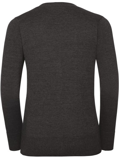 Casaco de malha com decote em V - RU715F