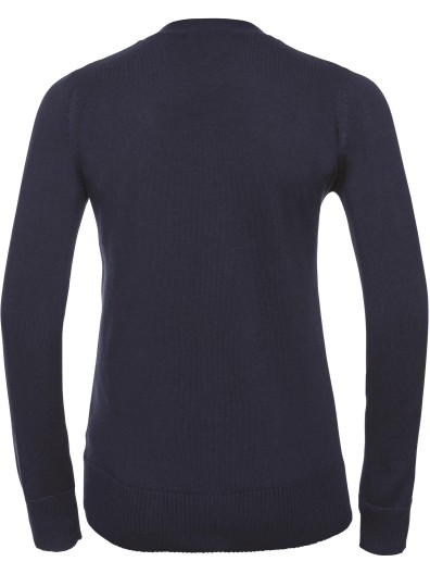 Casaco de malha com decote em V - RU715F