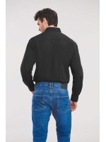 Camisa em popeline de manga comprida - RU934M