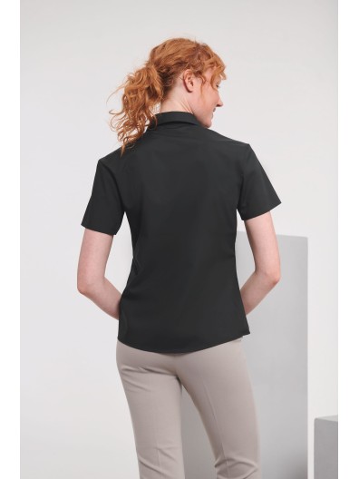 Camisa em popeline de manga curta - RU935F