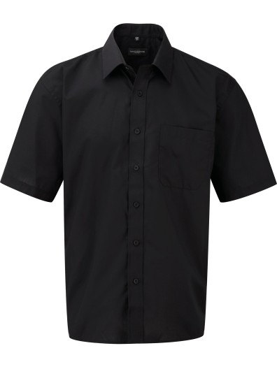 Camisa em popeline de manga curta - RU935M